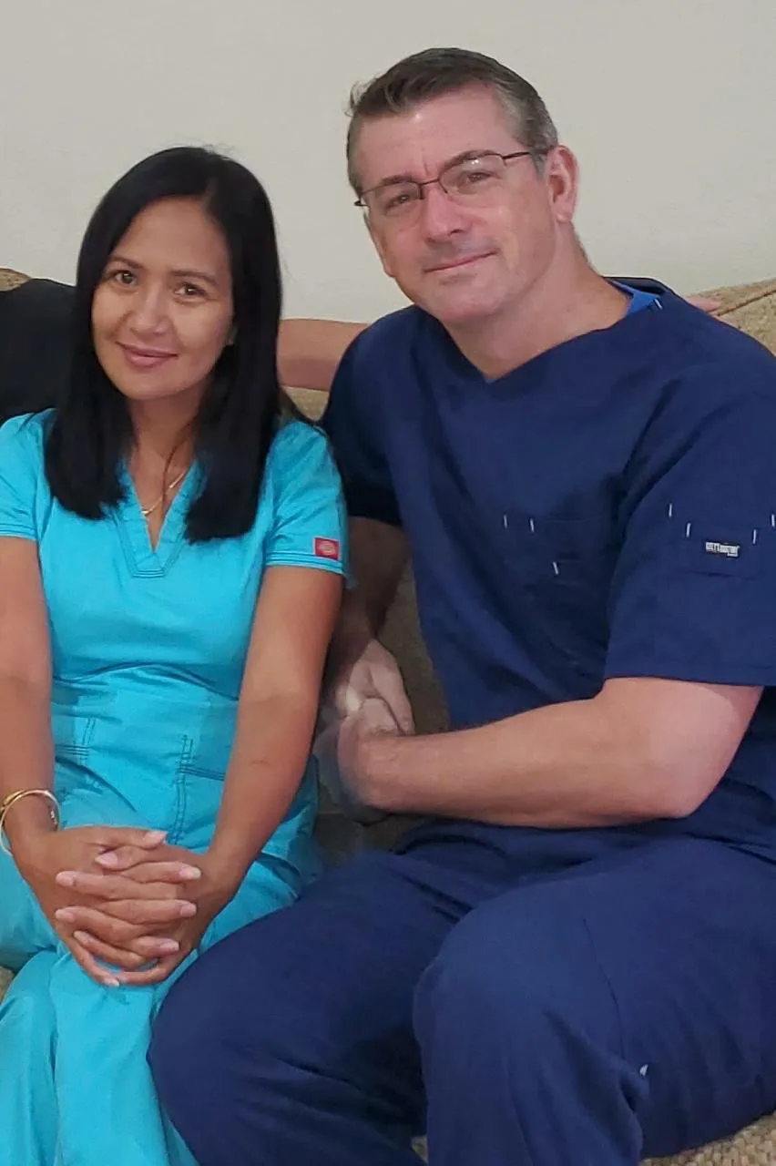 Grace Ascura and Michael Chamberlain, owners of Sheltering Arms